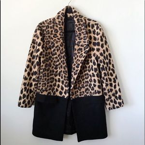 ZARA Leopard Coat